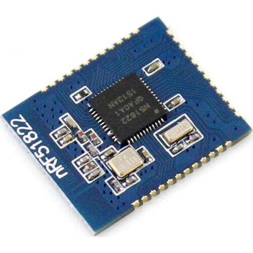 Core51822 BLE4.0 Bluetooth 2.4G Wireless Module, nRF51822 Onboard Rev3, features 32kB RAM, supports higher version SDK