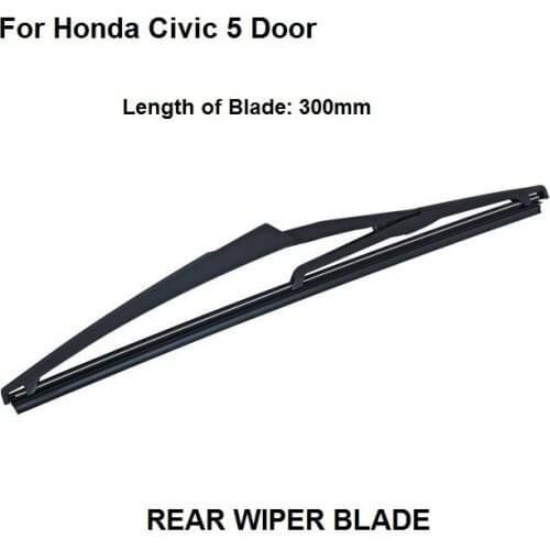 For Honda Civic MK7 5 doors Rear Windshield Wiper Arm Blade Kit 305mm 2001-2005