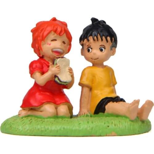 Ponyo on the Cliff anime action figure prefect quality figurine children toys home decoration Birthday gifts