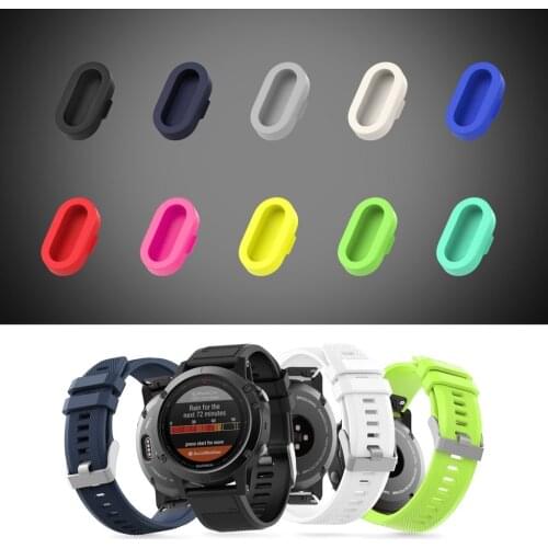 Colorful Silicone Dustproof Plug Cover Case for Garmin Fenix 5/5S/5X/Forerunner 935/245/245M/45/45S/245/945 Accessories