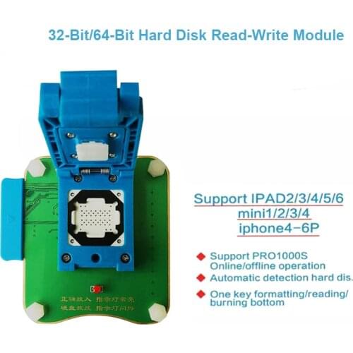 JC Pro1000S NAND Programmer 32/64 Bit Hard Disk Read and Write Module for iPhone and iPad/ iPad mini Repair