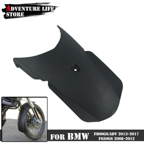 Motorcycle Front Fender Extender Extension Cover Hugger Mudguard Splash Guard For BMW F800GS F800 ADV F650GS F 650GS 2013-2017