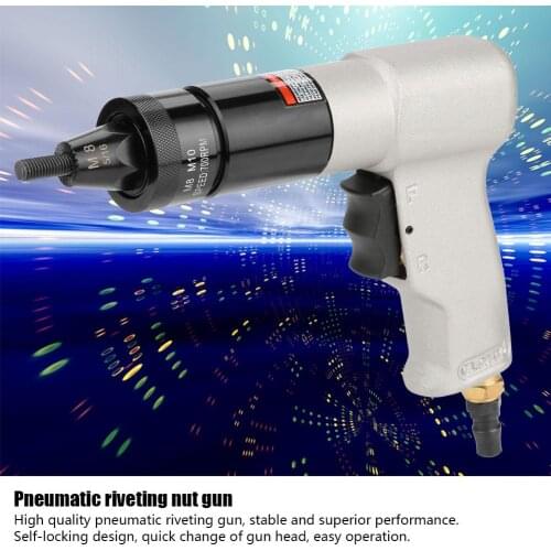Pneumatic Riveting Gun Pull Nut Automatic Air Riveter Nut Gun Tool Power Tool Accessories