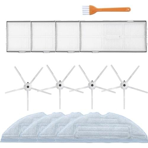 Hepa Filter Mop Cloth Side Brush For Xiaomi Roborock S7 S70 S75 S7 Max S7 MaxV T7s Robot Vacuum Cleaner Spare Parts Accessories