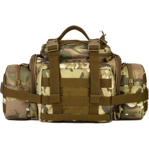 Tactical Hunting Waist Bag Pack 3 Ways Modular Deployment Utility Bag Heavy Duty with Shoulder Camouflage Camping Camera Bag