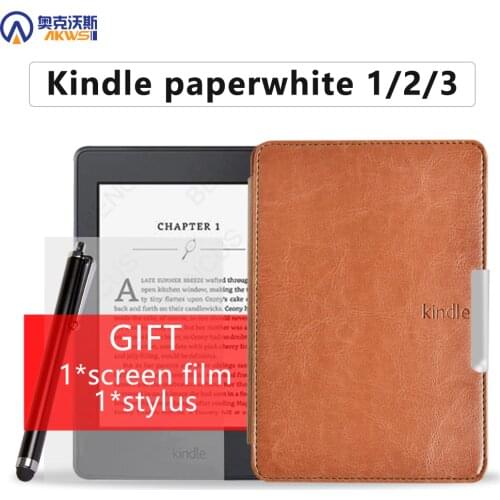 Smart Case for Kindle Paperwhite 3 2 1, PU Leather Cover for Kindle Paperwhite 2016 2015 2012 2013