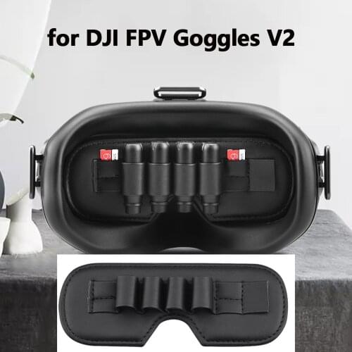 For DJI FPV Goggles V2 Lens Protector Storage Pad Dust Plug Antenna Protection Cover XT60 Power Cable Battery Holder Accessory