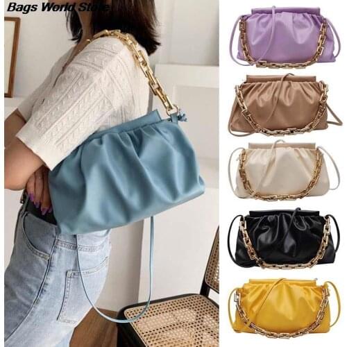 Bag For Women Cloud Bag Soft Leather Bag Single Shoulder Purse Women Crossbody Bag Luxury Handbag And Purse Day Clutches