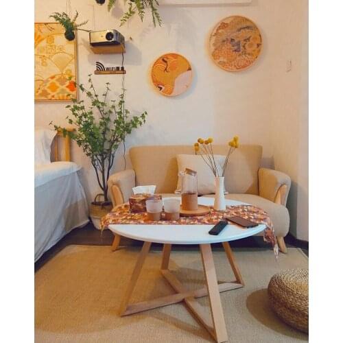 Coffee table living room furniture tatami table side table Tea table Sofa edge a few small table bedside table