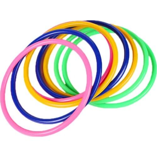 10 Pcs/set Toss Ring Plastic Toy For Improving Hand-eye Toy Basic Coordination And Backyard Agility Skills Speed Park Accur I3I5