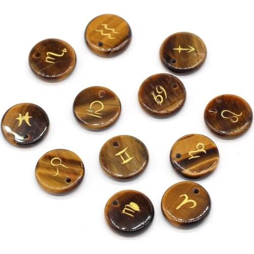12pcs Natural Round Tiger Eye Stone Loose Beads for Jewelry Making DIY Accessories Bracelet Necklace Gift Size 12x12mm
