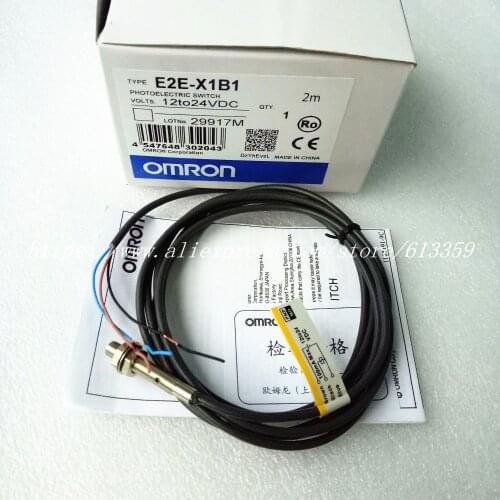 2PCS E2E-X1C1 E2E-X1B1 E2E-CR8C1 E2E-CR8B1 Omron Proximity Switch Sensor New High Quality