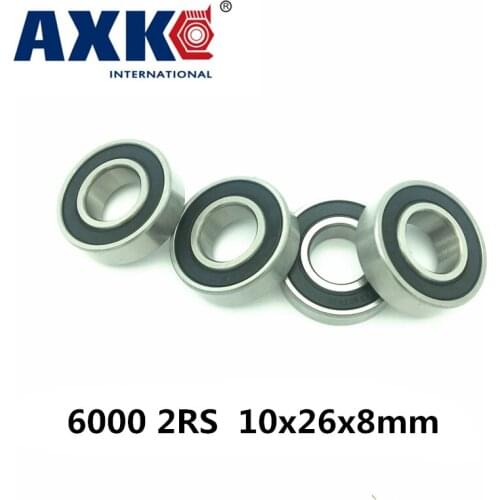 2021 Sale New Steel 6000 2rs Abec-5 (10pcs) 10x26x8mm Deep Groove Ball Bearings 6000rs
