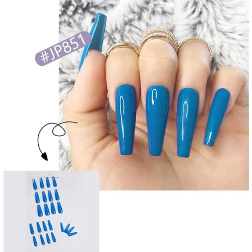 24 Pieces Of Ballet Nail Patches Wearable Nail Patches Fashionable Ballet Nails Stickers Nail Patch For Women Wearable Nails