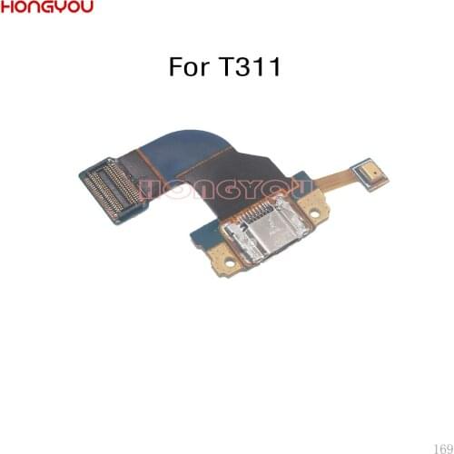 30PCS/Lot For Samsung Galaxy Tab 3 8.0 T311 SM-T311 USB Charging Dock Connector Flex Cable Charge Socket Jack Port Plug