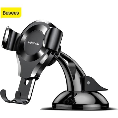 Baseus Gravity Car Phone Holder Mount Windshield Sucker Strong Suction Cup GPS For iPhone For Samsung Car Mobile Phone Holder