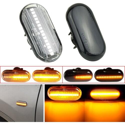Side Marker Lights LED Turn Signal Light For Dacia Duster Dokker Lodgy Renault Megane 1 Clio1 2 KANGOO ESPACE Smart Fortwo 453