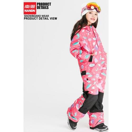 Childrens Skiing Clothing Warm, Waterproof and Air-permeable Skiing Sports