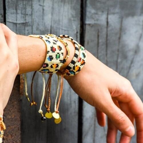 Go2Boho Miyuki Bracelets Womens Jewelry Leopard Bracelet Femme Jewellery Fashion 2020 Pulseras For Girls Gift To Girlfriend