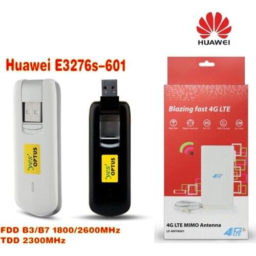 Huawei e3276S-601 4g lte modem FDD 1800/2600MHz TDD2300MHz plus 4g LTE mino Antenna 49dbi gain