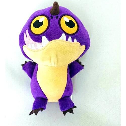 18cm How to Train Your Dragon 3 Plush Toy Purple dragon Light Fury Soft Stuffed Doll toy