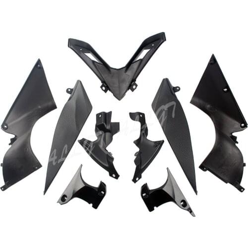 Raw Black Fairing Inner Covers kit Little Picese Fit For Yamaha YZF R1 2007 2008