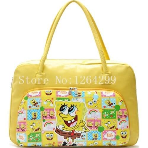 New Kawaii Anime Kids Woman Big PU Travel Bags Handbags