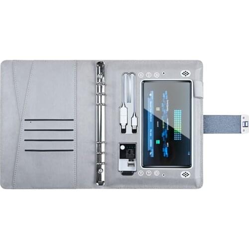 Custom Fingerprint Unlock Diary Large Video Recorder MP4 Player Smart Pen Smart Notebook With APP Powerbank