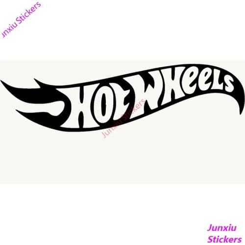 Hot Wheels Adhesive Funny Car Sticker Vinyl Decal For Truck Window Bumper Auto SUV 4x4 Off Road Decal Decoration PVC15x6cm