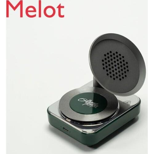 High-End Luxury Fragrance Audio Retro Talking Machine Portable Bluetooth Speaker Birthday Gift Christmas Male