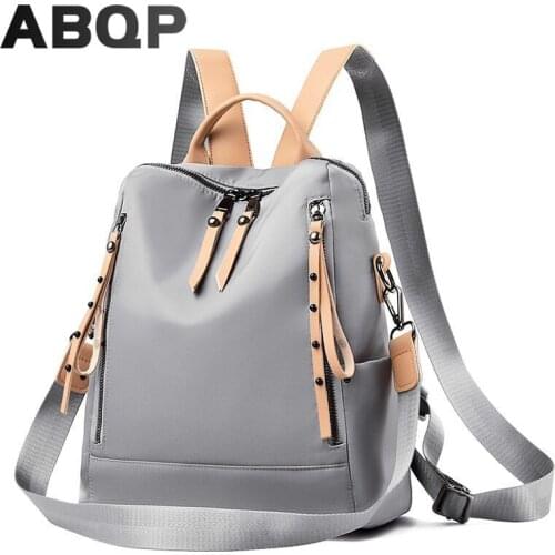 Anti Theft Travel Backpack For Women Waterproof Oxford Female Shopping Bag Large Capacity Girls School Backpacks