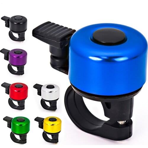 Outdoor Bike Bell Alloy Mountain Road Bicycle Bell Cycling Safety Alarm Alloy Horn Handlebar Bicycle Ring MTB Bike Accessories