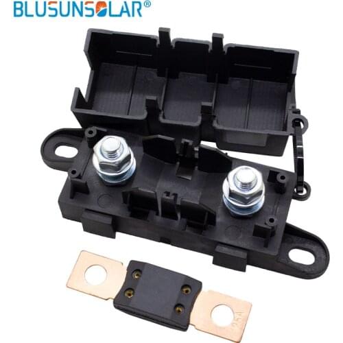 1pcs ANM-H3 MEGA Auto Fuse Holder/ANM Bolt-on blade fuse holder Flat Type Fuse 50A / 125A / 200A /300A fuse box