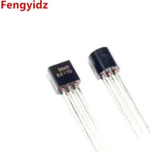 10PCS/LOT BS170 TO-92 TO92 Triode Transistor New