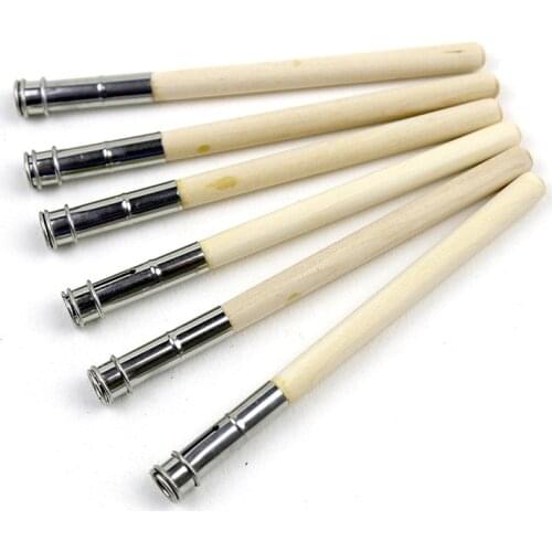 5PCS Log pencil extender, penholder, art sketch extender, student pen cover, pen cap connector