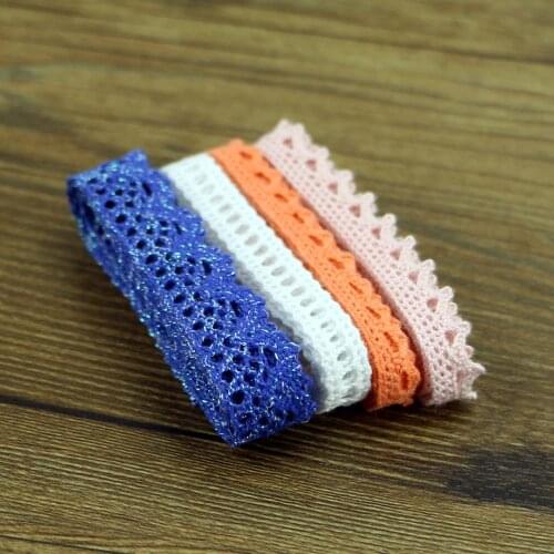 5 yards cotton lace lace fabric DIY cotton crochet lace belt weaving decorative fabric Material: Cotton