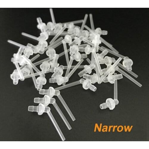 50pcs Mixing Tube Curved nozzle Disposable Dental Curing Mixing Tips 1:1 for Bleach Resin Hardener Dental Impression Material
