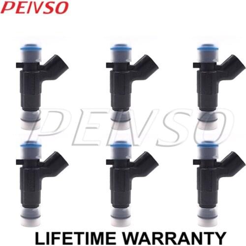 6x 0280156131 12571159 fuel injector for Buick LaCrosse 2005~2008 Rendezvous 2004~2006 3.6L V6