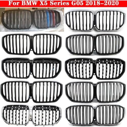 Car styling Middle grille for BMW X5 Series G05 2018-2020 ABS plastic front bumper grill Auto Center Grille vertical bar