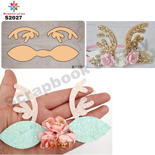 Bow Wooden Cutting Dies Scrapbook Cut Sky & Compatible With Most Machines