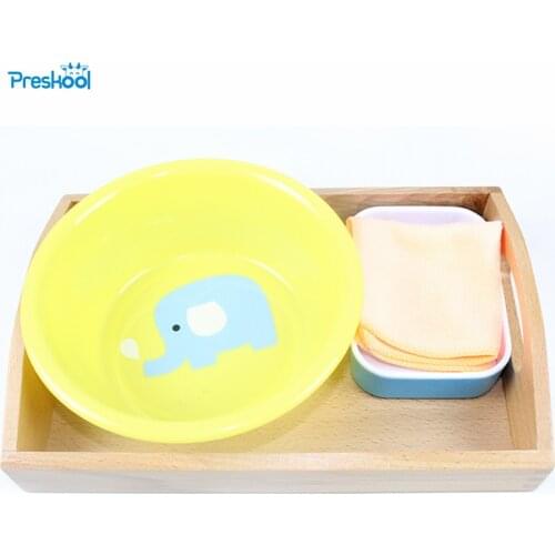 Baby Toy Montessori Daily Life Hand Washing Education Early Childhood Education Preschool Training Kids Brinquedos Juguetes