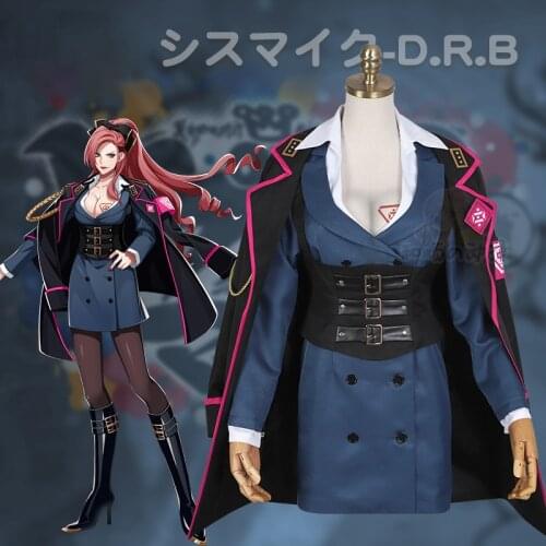 DRB Division Rap Battle Kadenokoji Ichijikui Cosplay Costume Hypnosis Mic Dress Suit With Hat Halloween Costumes Custom Made