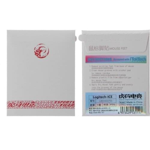 1 Pack Esports Tiger ICE Mouse Skates Feet for G403/ G603/ G703 Mouse Glides P9YA