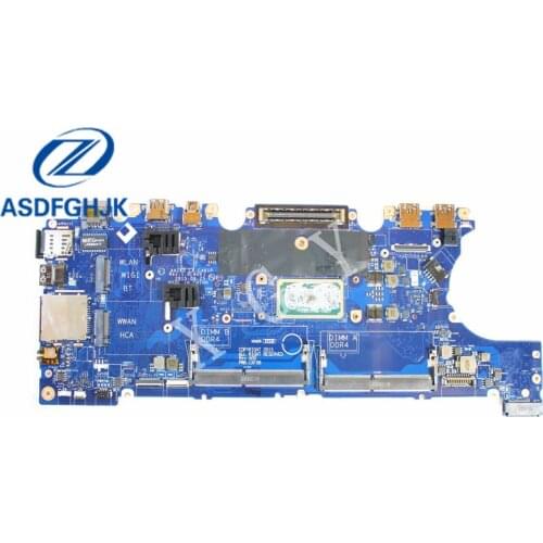 Laptop Motherboard YDW8F 0YDW8F CN-0YDW8F for Dell Latitude E7470 Motherboard LA-C461P i7-6650U 2.2 GHz 100% Test OK