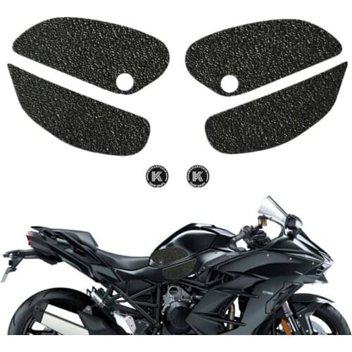 For KAWASAKI NINJA H2 SX SE h2/sx/se 2018 Motorcycle Tank Grip Fuel Tank Traction Pad Side Knee Grip Protector Decal Stickers