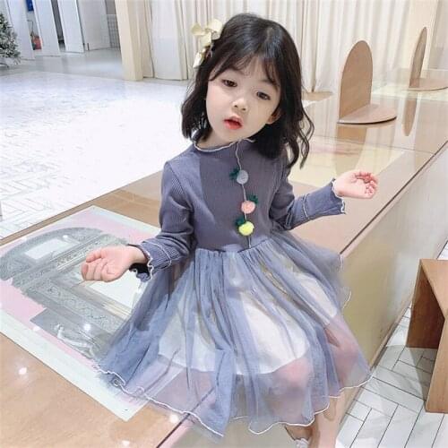 Girl Dress Kids Baby Clothes 2021 Organza Spring Summer Outwear School Beach Party Uniform Dresses Cotton Children Clothing