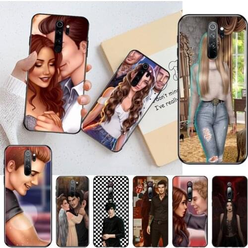 YJZFDYRM Romance Club Shell Phone Case for Redmi Note 9 8 8T 8A 7 6 6A Go Pro Max Redmi 9 K20