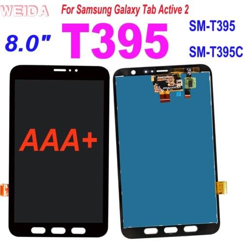 AAA+ 8.0" LCD For Samsung Galaxy Tab Active 2 T395 SM-T395 SM-T395C LCD Display Touch Screen Digitizer Assembly Replacement Part
