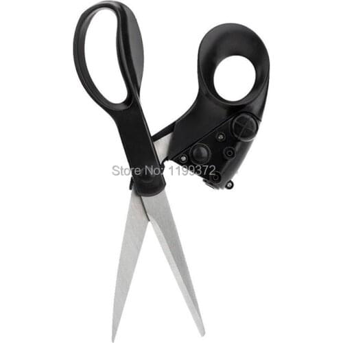 200pcs Laser Guided Fabric Scissor Positioning Trimmer Sewing Tool Cut Straight Fast Paper Craft Scissors Crafts Clothes Shears