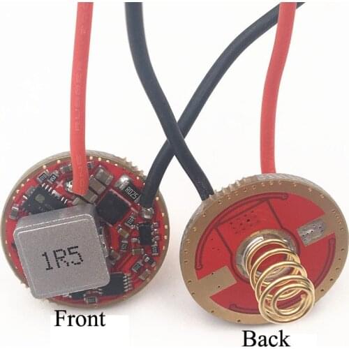 22mm 5 Mode 3.7V~4.2V Input 1A 1000mA XHP35 Boost Driver Circuit Board